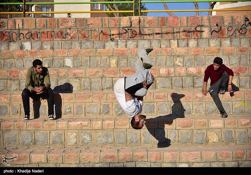 پارکور در اصفهان 
