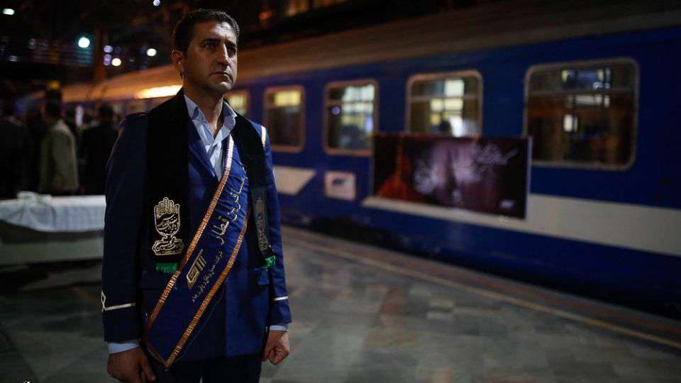  اعزام اولین گروه زائرین اربعین از راه آهن تهران 