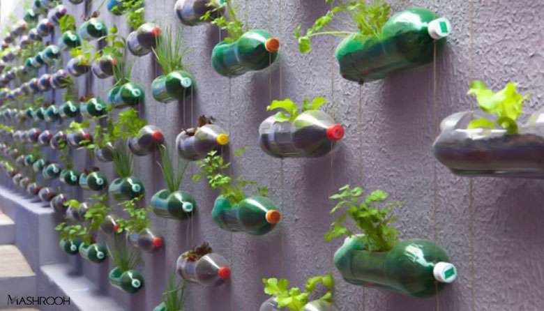 چند کاربرد باحال بطری پلاستیکی!