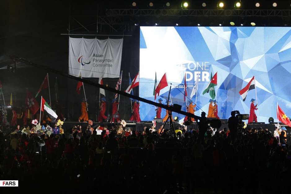 گزارش تصویری از مراسم اختتامیه بازی‌های پاراآسیایی 2018 اندونزی