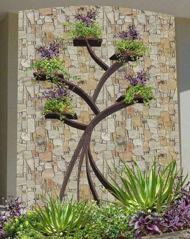 آویز درختی گلدان، زیبا و دیدنی 