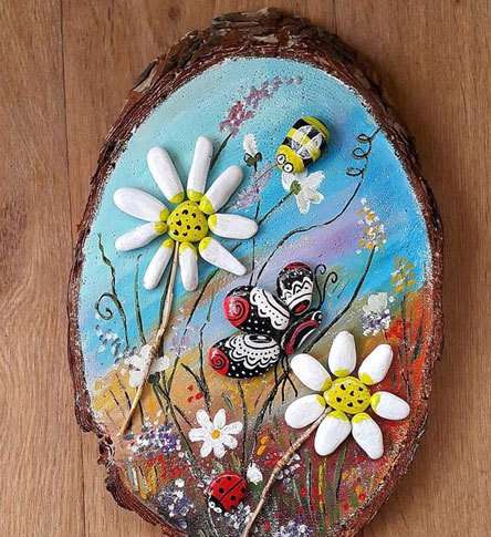 ایده‌هایی برای ساخت یک تابلوسنگ زیبا 