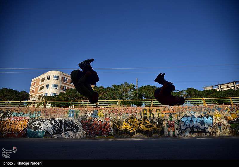 پارکور در اصفهان 