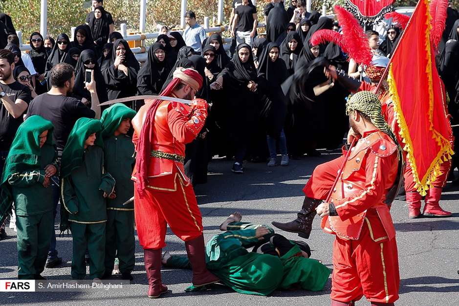 کاروان نمادین اسرای کربلا