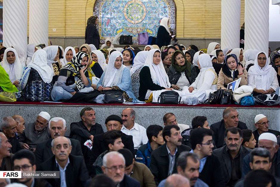 مراسم مولودی خوانی در سنندج