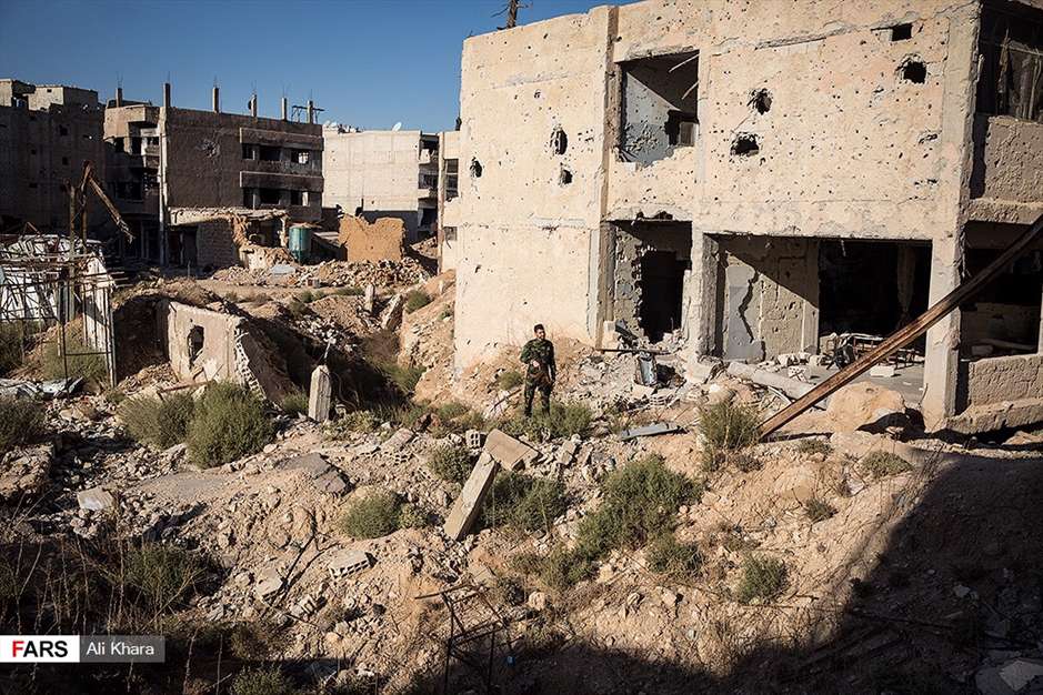 حرم حضرت سکینه(س) در "داریا"