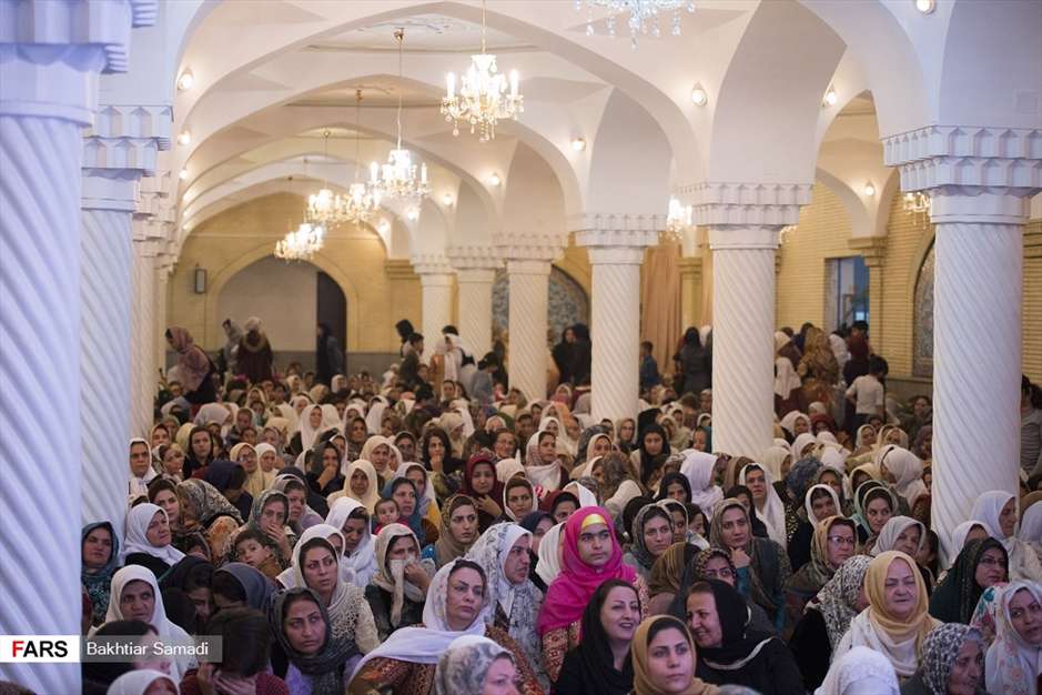 مراسم مولودی خوانی در سنندج