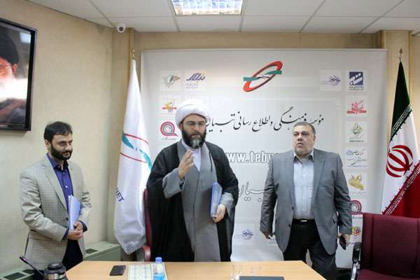 دیدار صمیمانه حجت الاسلام قمی با مدیران تبیان