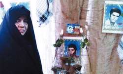 مادر شهید علی قزلباش