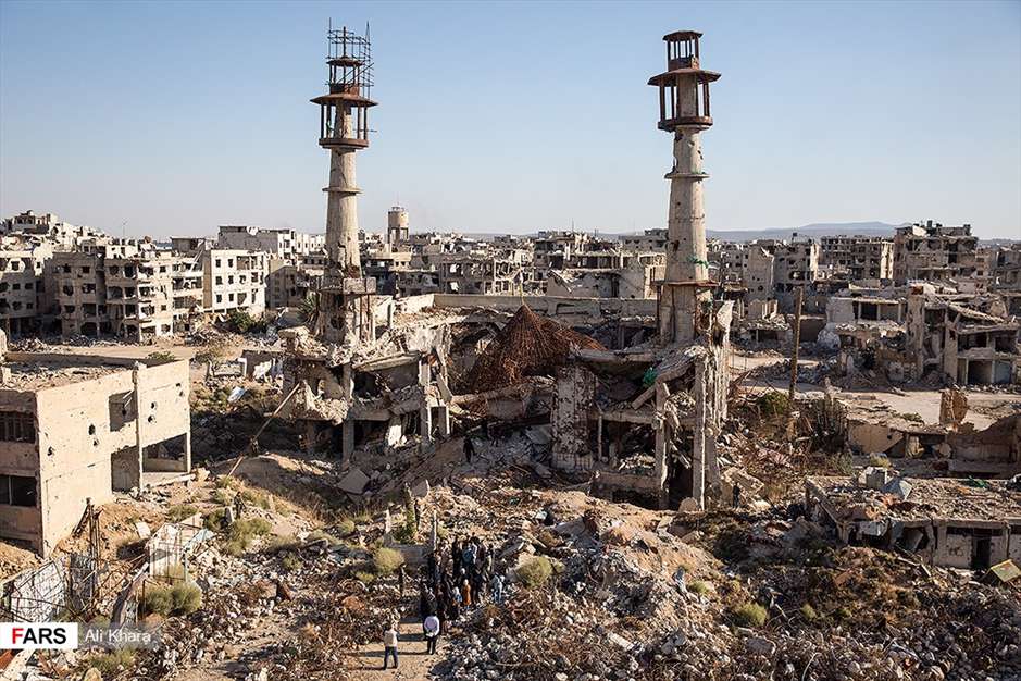 حرم حضرت سکینه(س) در "داریا"