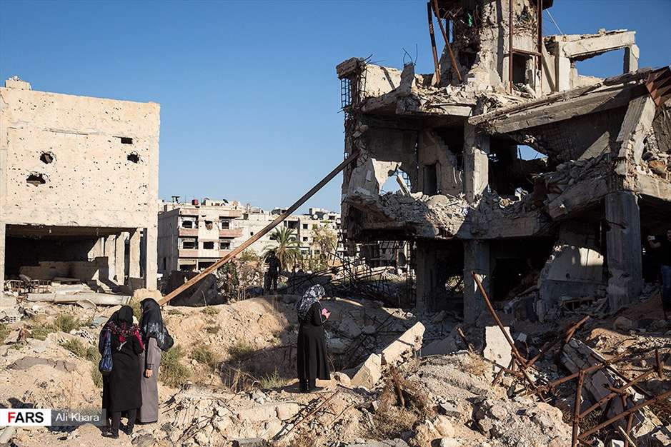 حرم حضرت سکینه(س) در "داریا"