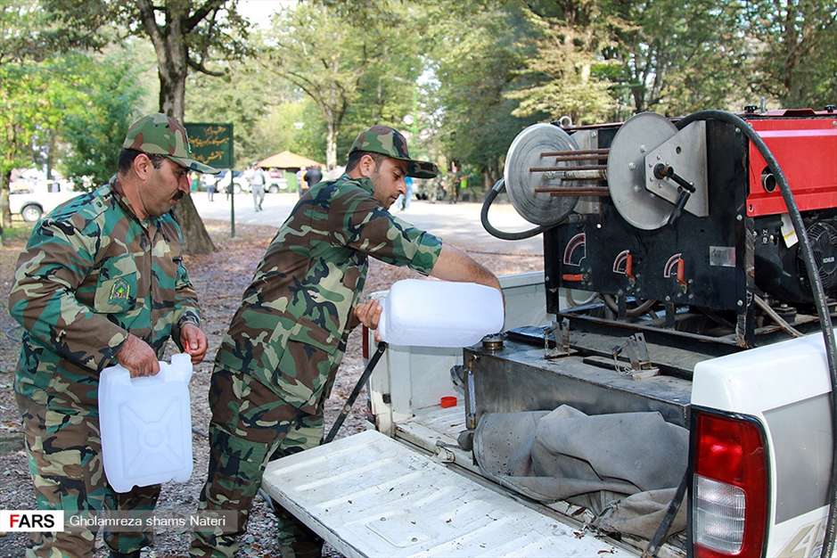 رزمايش پدافند غيرعامل در سی سنگان