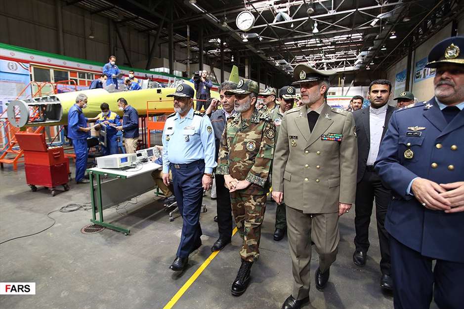افتتاح خط تولید اولین جت جنگنده تمام ایرانی «کوثر»