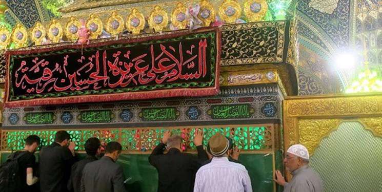 ضریح نورانی حضرت رقیه (س) به تهران منتقل شد ضریح نورانی حضرت رقیه (س) به تهران منتقل شد