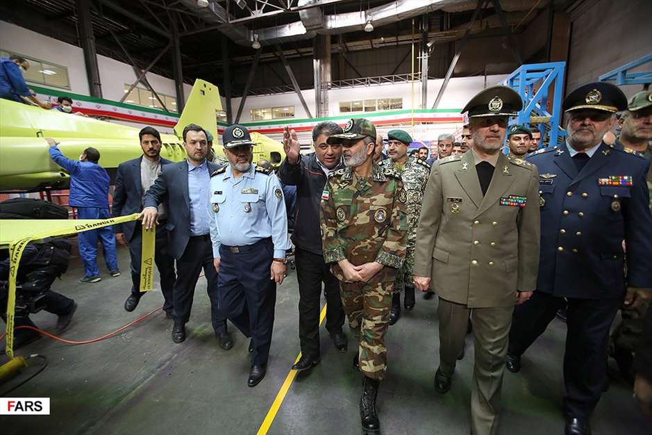افتتاح خط تولید اولین جت جنگنده تمام ایرانی «کوثر»