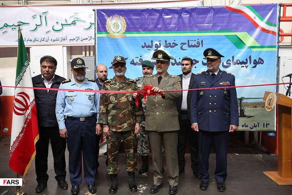 افتتاح خط تولید اولین جت جنگنده تمام ایرانی «کوثر»