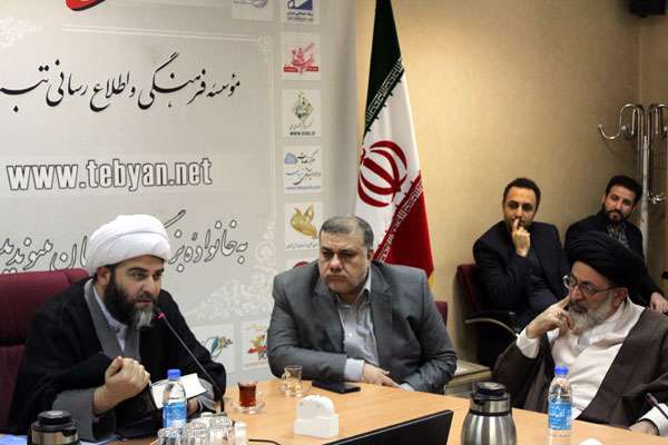 دیدار صمیمانه حجت الاسلام قمی با مدیران تبیان