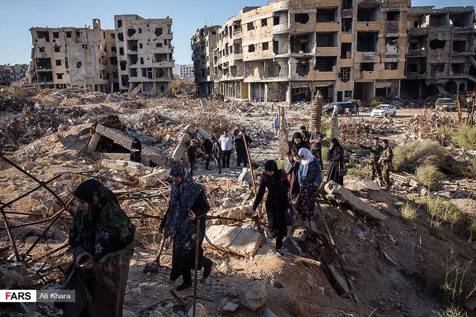 حرم حضرت سکینه(س) در "داریا"