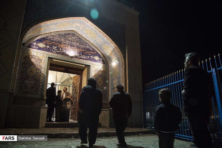 مراسم مولودی خوانی در سنندج