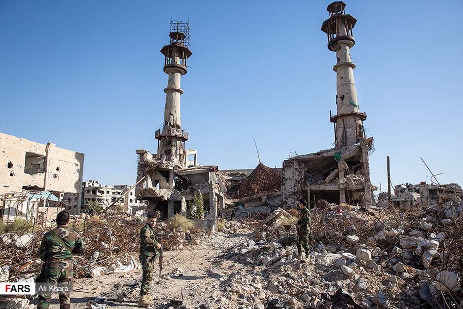 حرم حضرت سکینه(س) در "داریا"