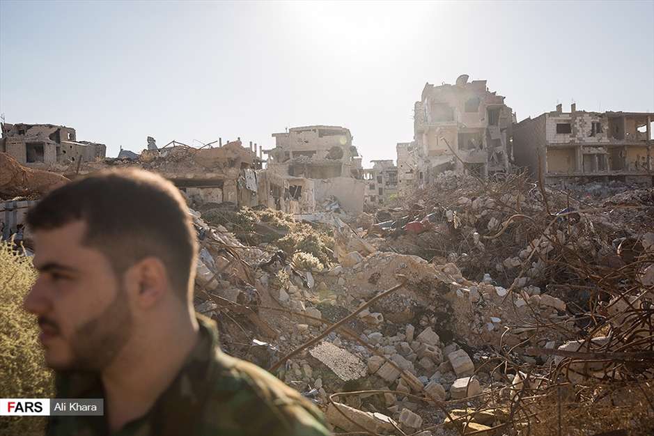 حرم حضرت سکینه(س) در "داریا"