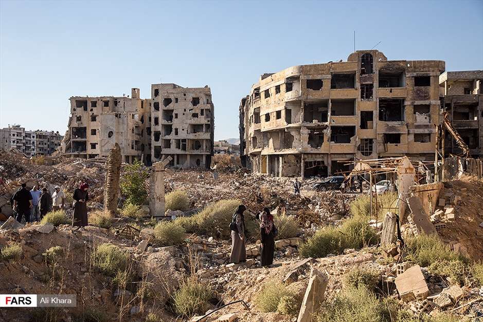 حرم حضرت سکینه(س) در "داریا"