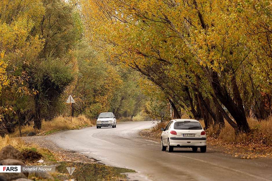 طبیعت پاییزی «عباس‌آباد» همدان