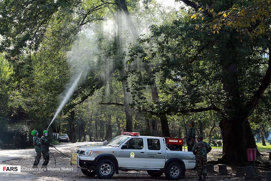 رزمايش پدافند غيرعامل در سی سنگان