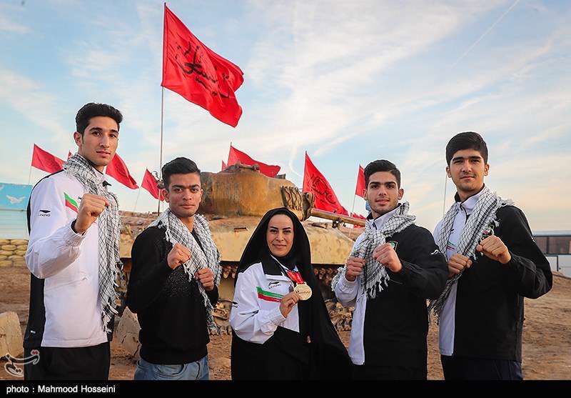 اردوی راهیان نور کاروان ورزشی مدال آوران کشور 