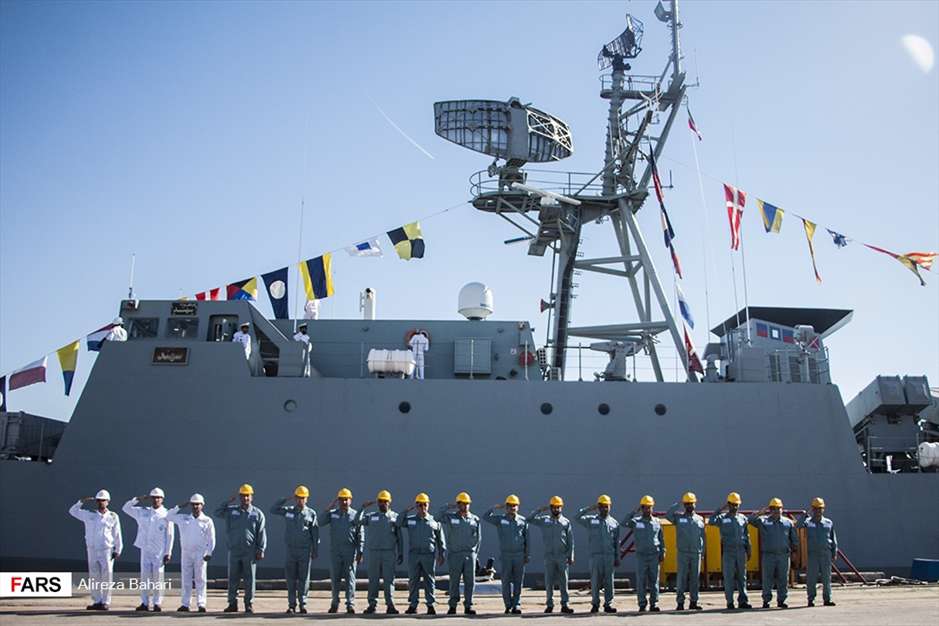 الحاق ناوشکن سهند به نیروی راهبردی دریایی ارتش