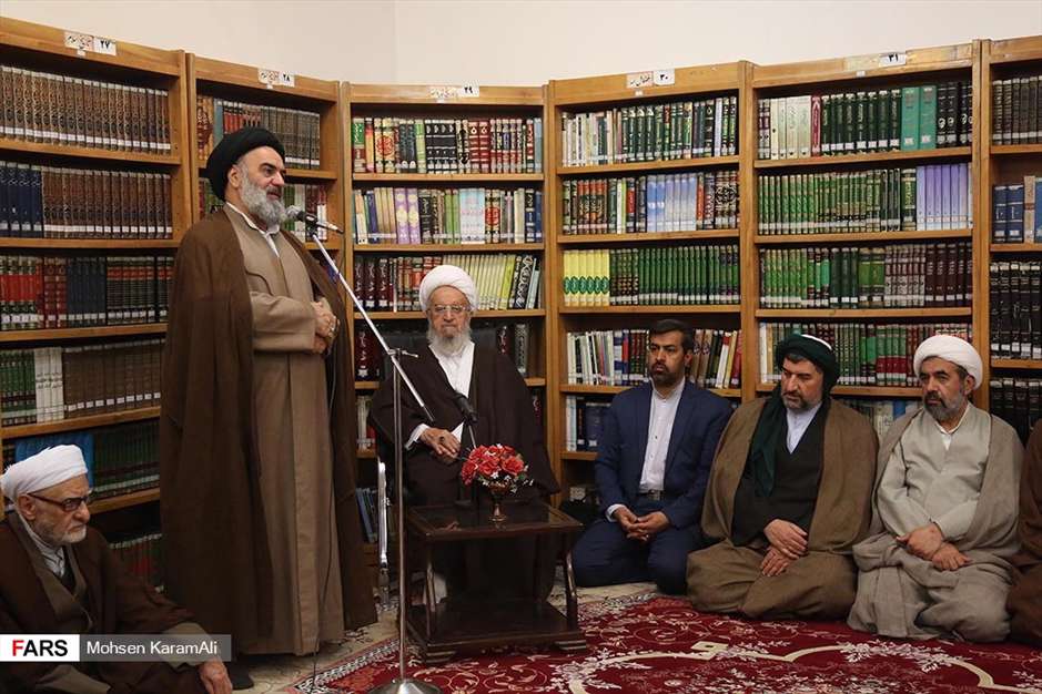 دیدار علمای کردستان با مراجع تقلید در قم