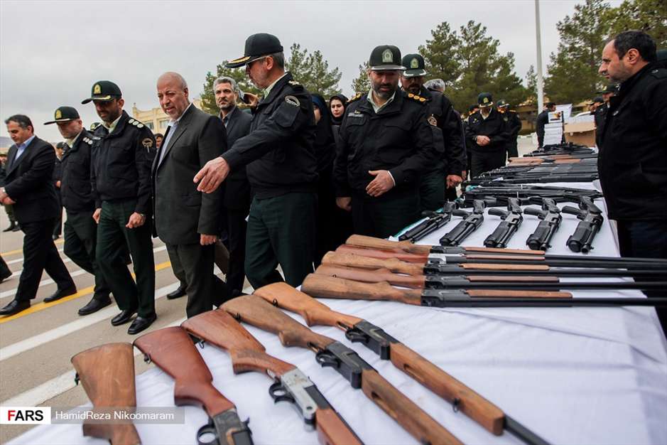 کشفیات عملیات مرصاد 21 پلیس اصفهان 