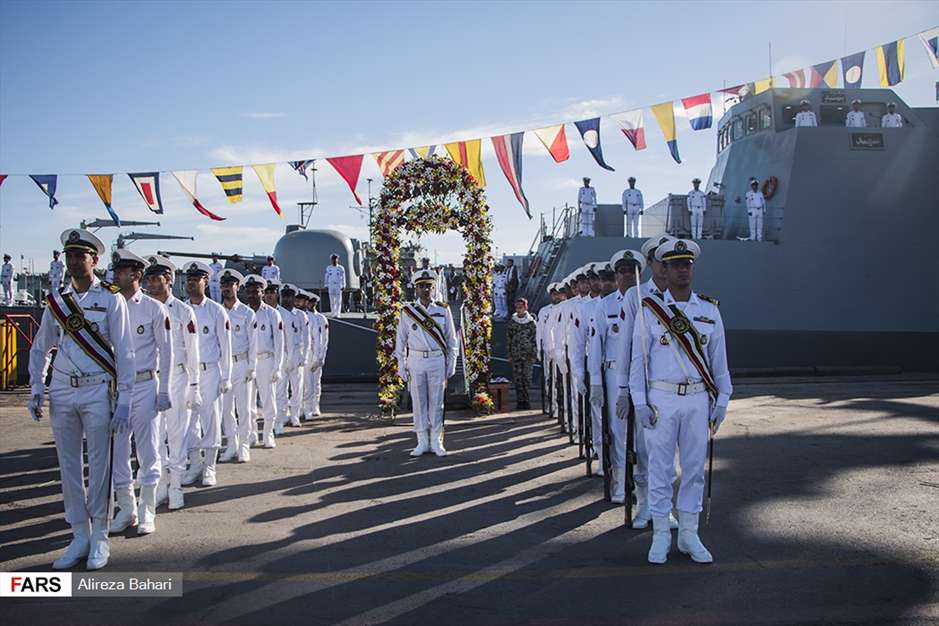 الحاق ناوشکن سهند به نیروی راهبردی دریایی ارتش