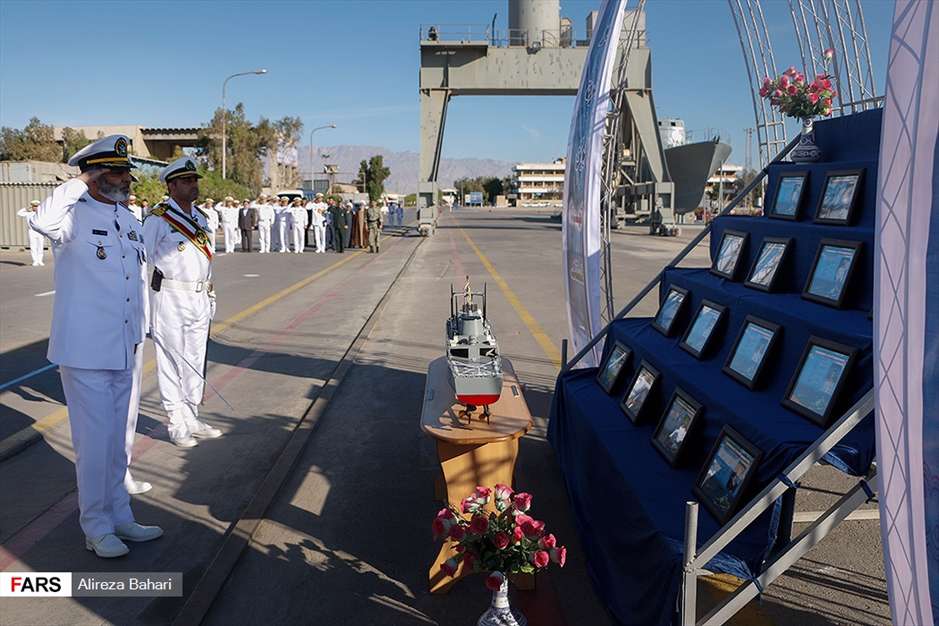 الحاق ناوشکن سهند به نیروی راهبردی دریایی ارتش