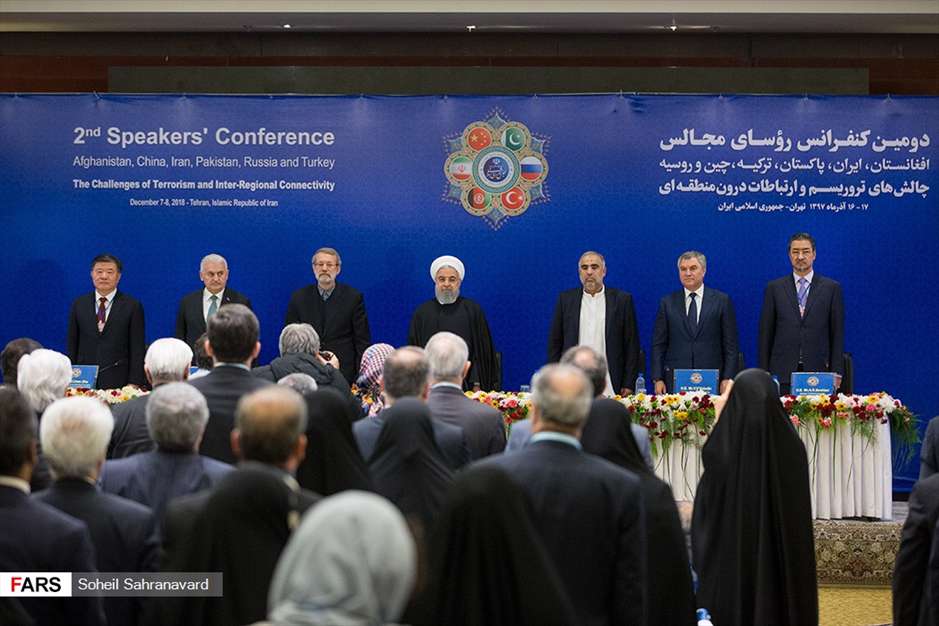 دومین کنفرانس رؤسای مجالس 6 کشور آسیایی 