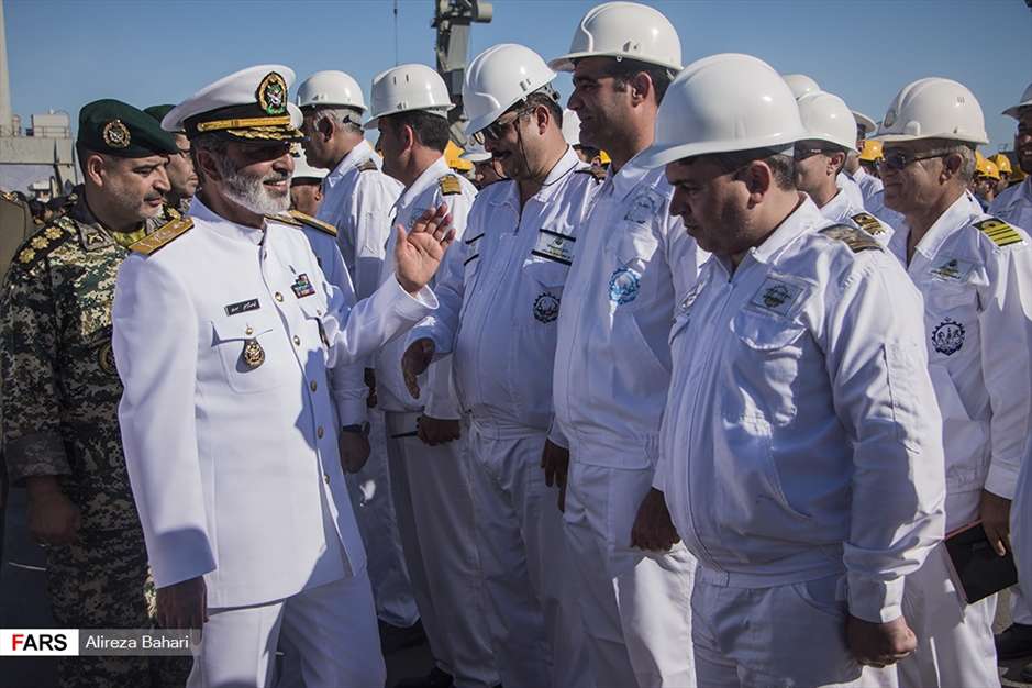 الحاق ناوشکن سهند به نیروی راهبردی دریایی ارتش
