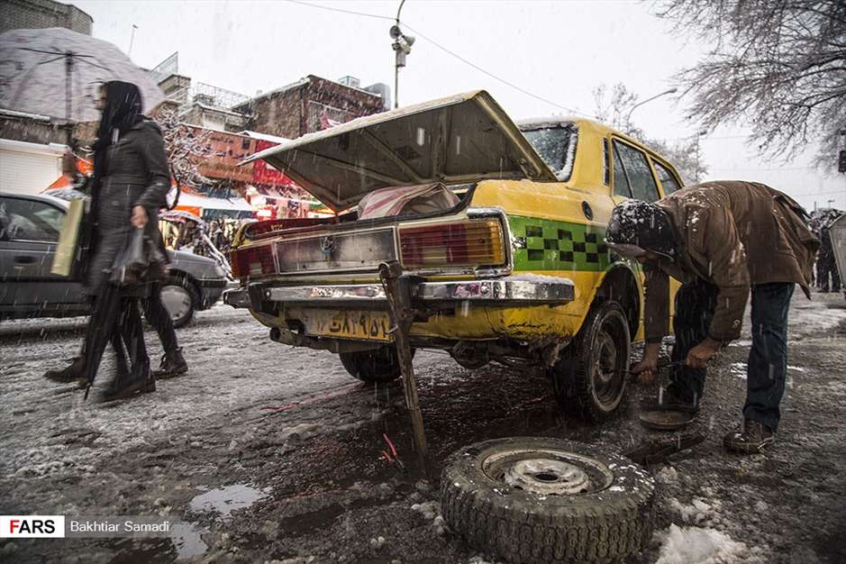 قامت سفید سنندج در واپسین روزهای پاییز