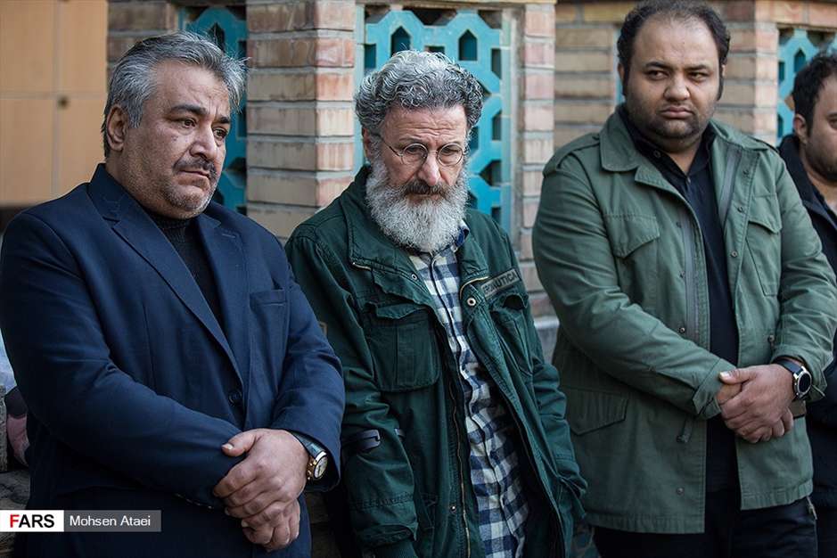 مراسم تشییع پیکر مرحوم زرویی نصرآباد