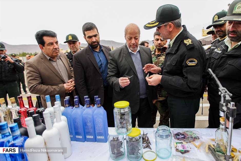 کشفیات عملیات مرصاد 21 پلیس اصفهان 