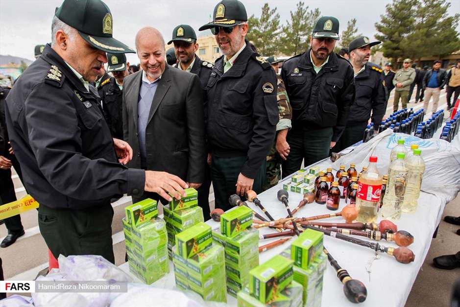 کشفیات عملیات مرصاد 21 پلیس اصفهان 