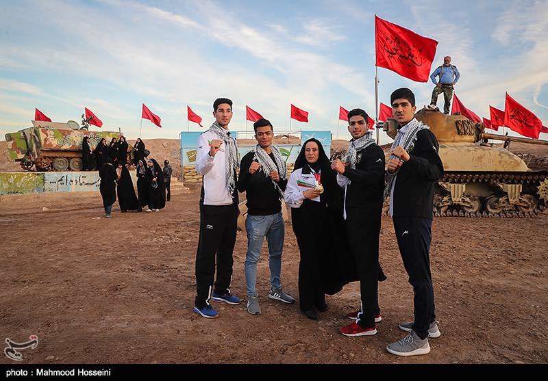 اردوی راهیان نور کاروان ورزشی مدال آوران کشور 