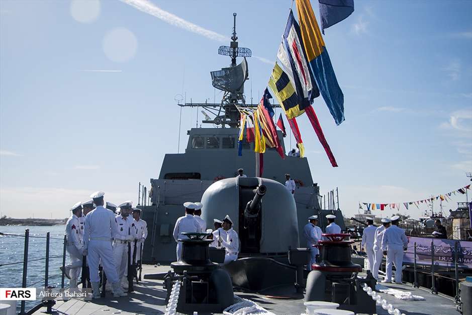 الحاق ناوشکن سهند به نیروی راهبردی دریایی ارتش