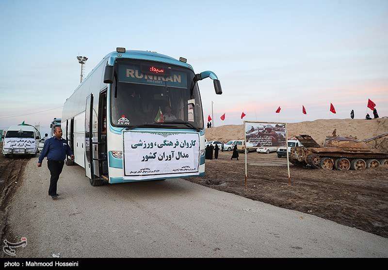 اردوی راهیان نور کاروان ورزشی مدال آوران کشور 