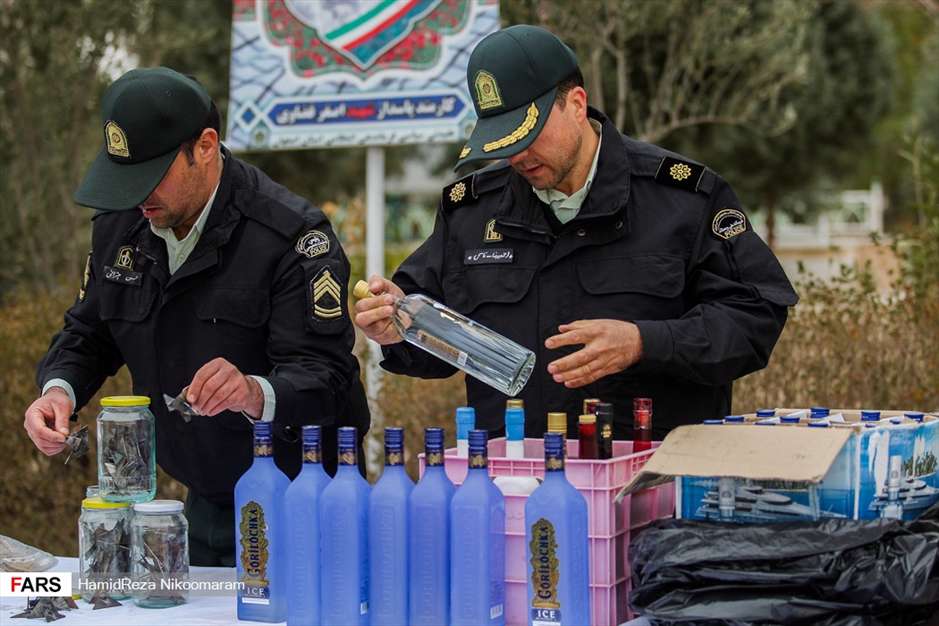 کشفیات عملیات مرصاد 21 پلیس اصفهان 