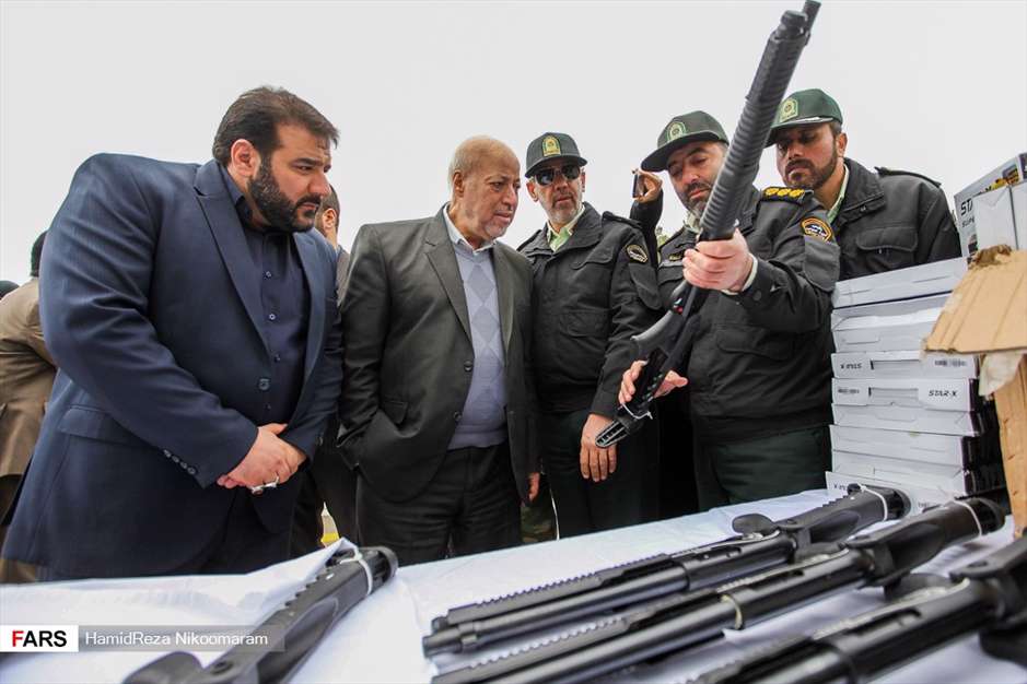 کشفیات عملیات مرصاد 21 پلیس اصفهان 