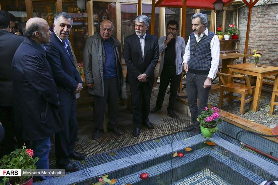 کتابگردی وزیر فرهنگ و ارشاد اسلامی