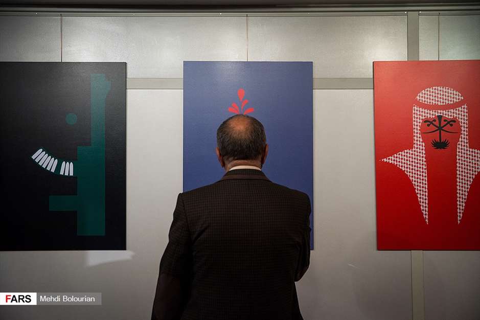 نمایشگاه کارتون و گرافیک محمدحسین نیرومند