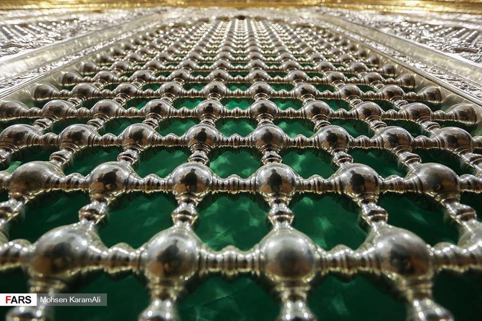 آیین رونمایی از ضریح جدید مطهر شهدای کربلا