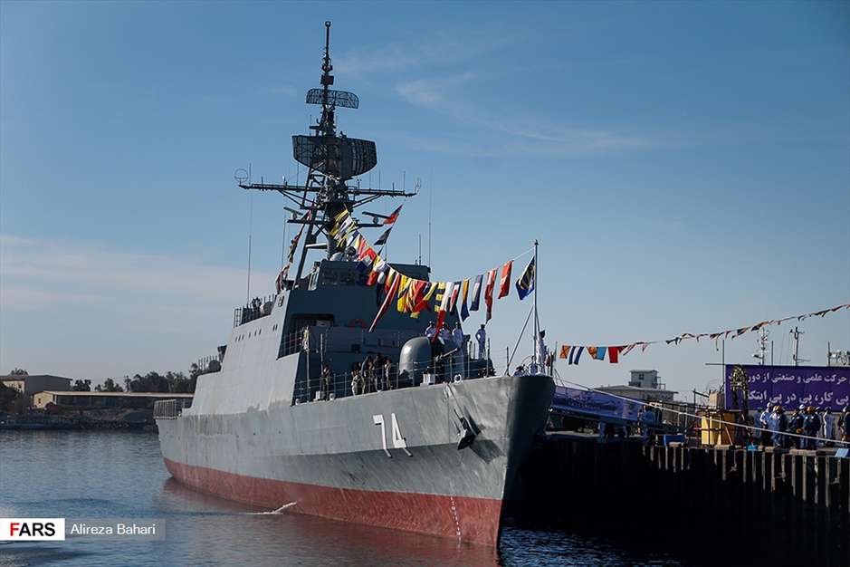 الحاق ناوشکن سهند به نیروی راهبردی دریایی ارتش