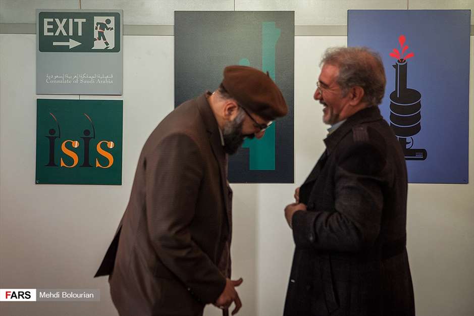 نمایشگاه کارتون و گرافیک محمدحسین نیرومند